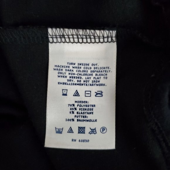 Land's End Kids Girls Black Sleeveless Sequin T-Shirt Jumper Dress Size 6X-7 - Picture 10 of 12